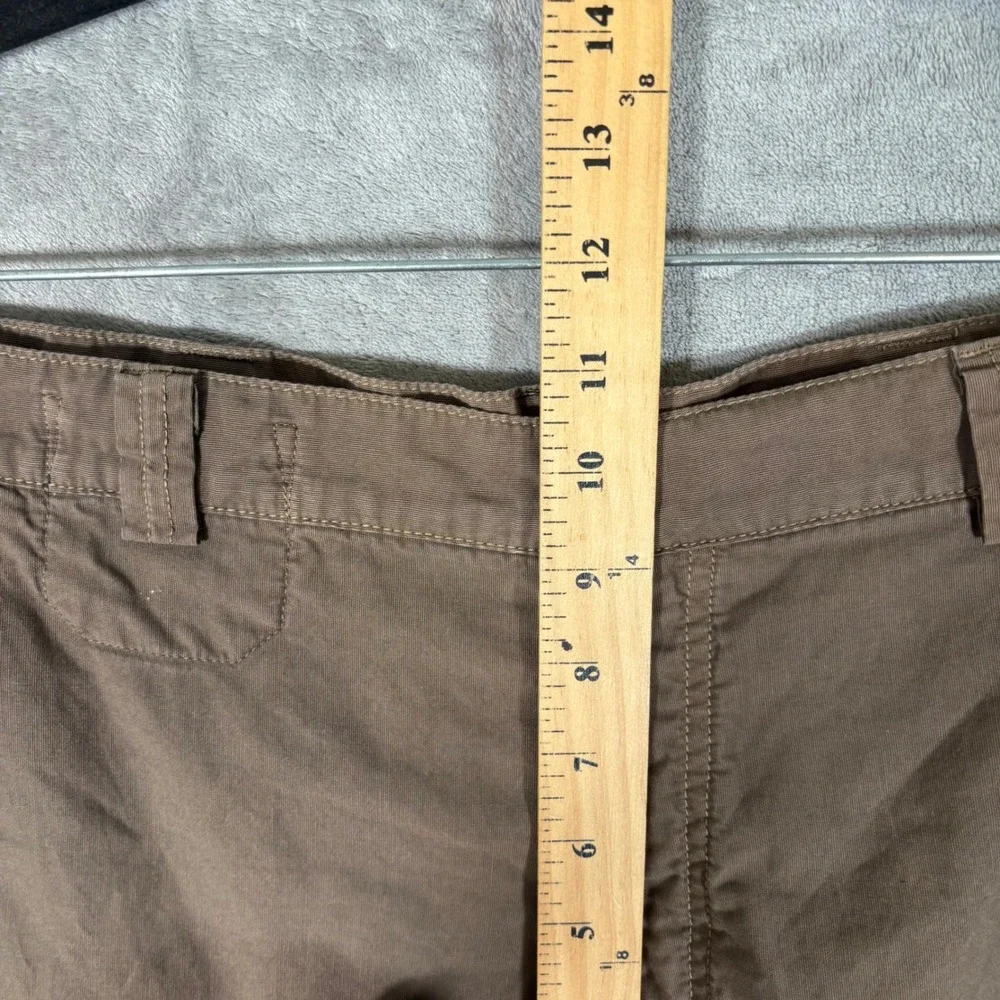 Armani Vintage Jeans Mens Brown Cotton Straight Leg Chino Pants Italy US 36x32